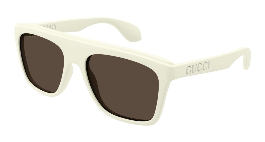 Gucci GG1570S (003) 57 | Unisex Beyaz Güneş Gözlüğü